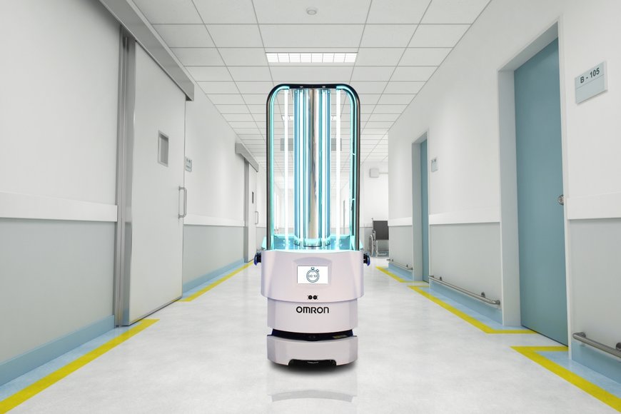 OMRON Launches UVC Disinfection Robot